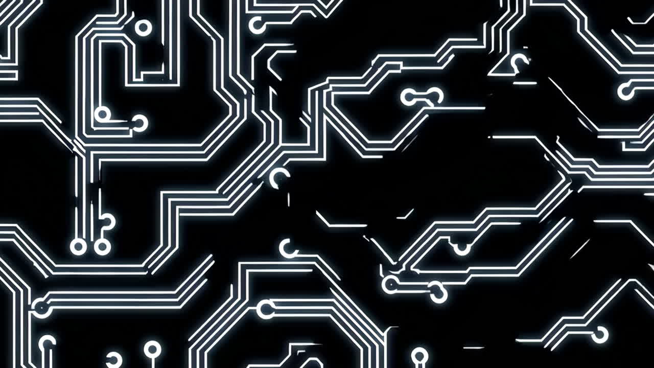 patrón de la placa de circuitos