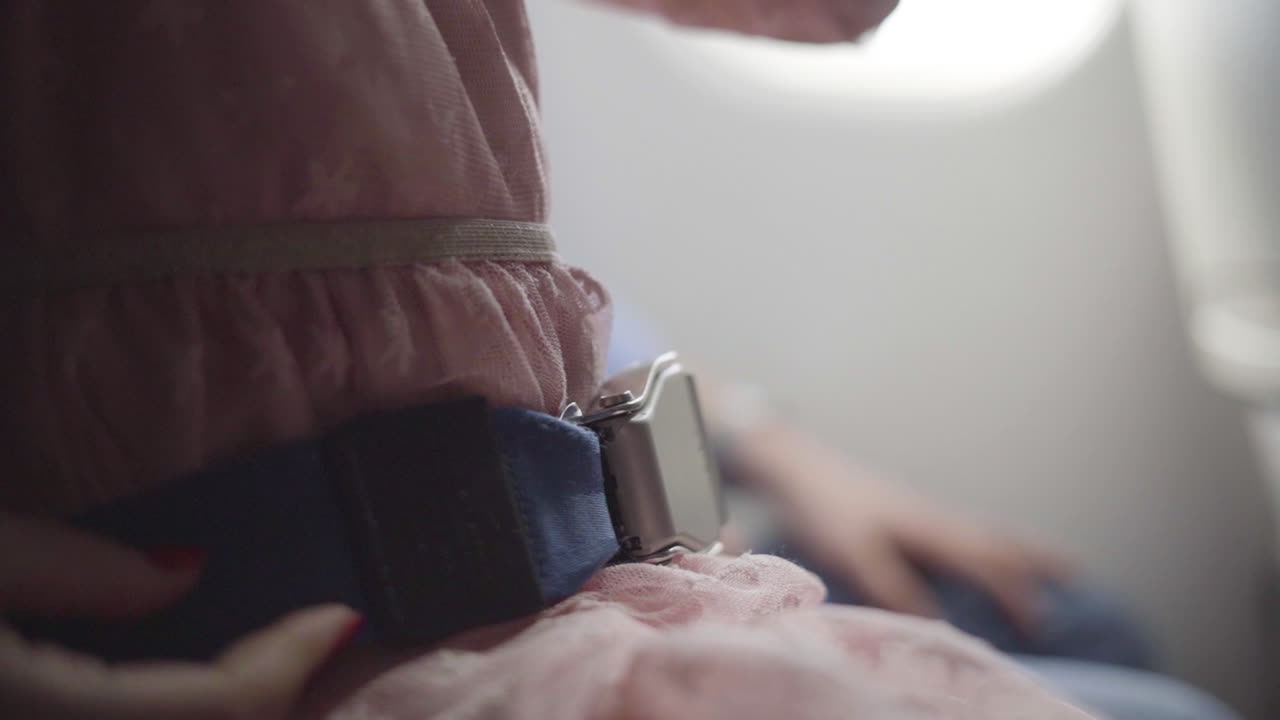 Airplane Safety with Seatbelt