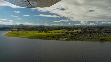 scenic tourist flights and water taxi services in te anau using a seaplane