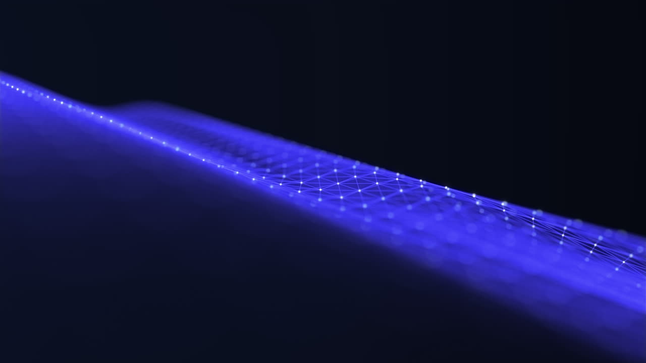 Dynamic Plexus Lines and Particles Background Animation