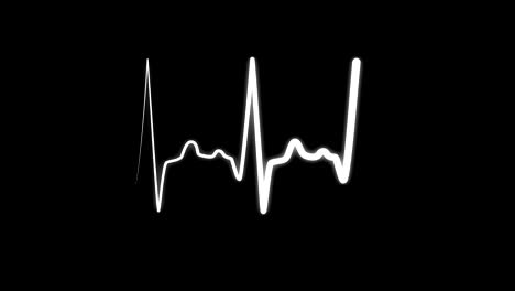 heart rate in real-time on electrocardiogram display