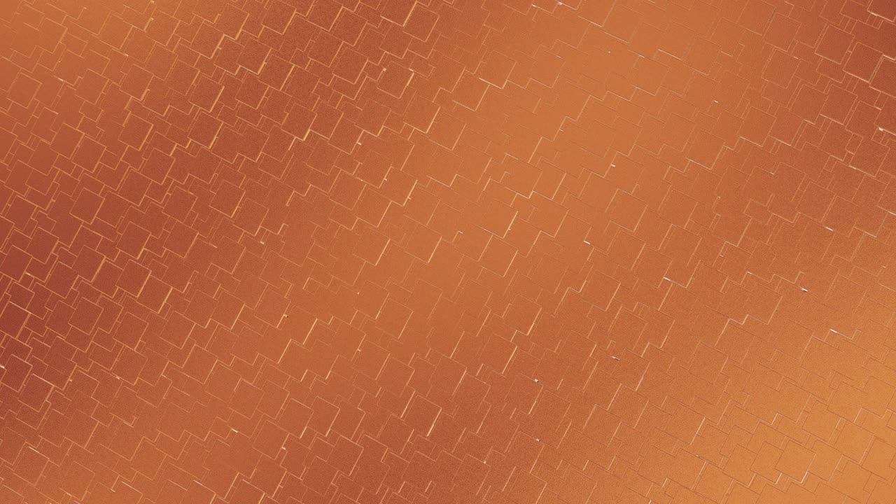 추상적인 기하학적 장미 황금 배경 포일 타일 텍스처 원활한 루프 배경 3d 렌더링