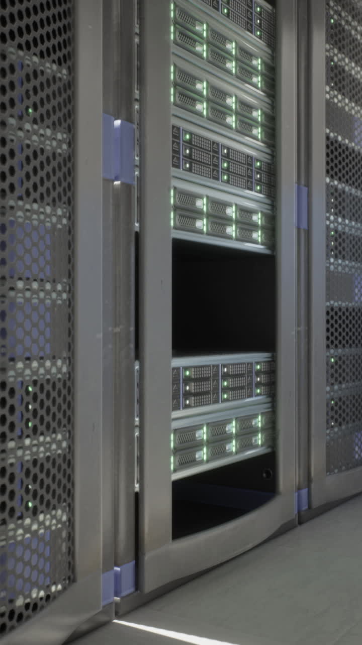 interior moderno del centro de datos