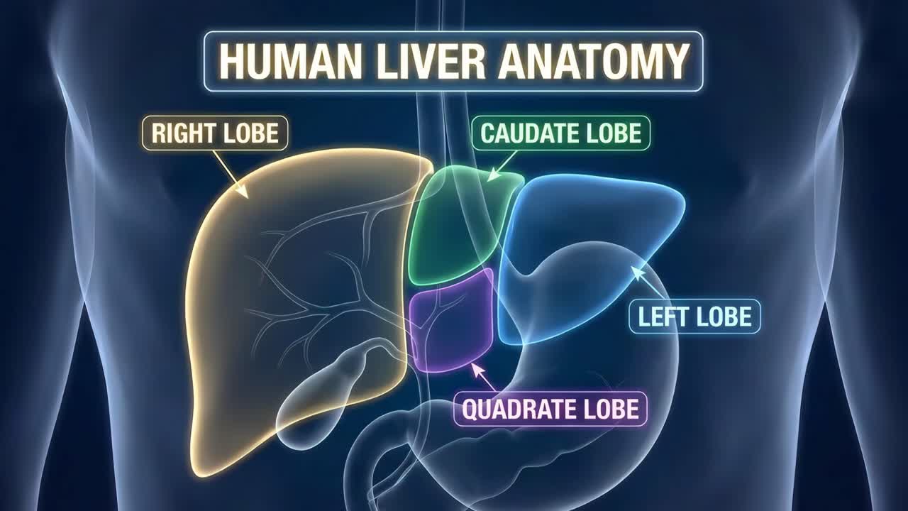 Human Liver Anatomy