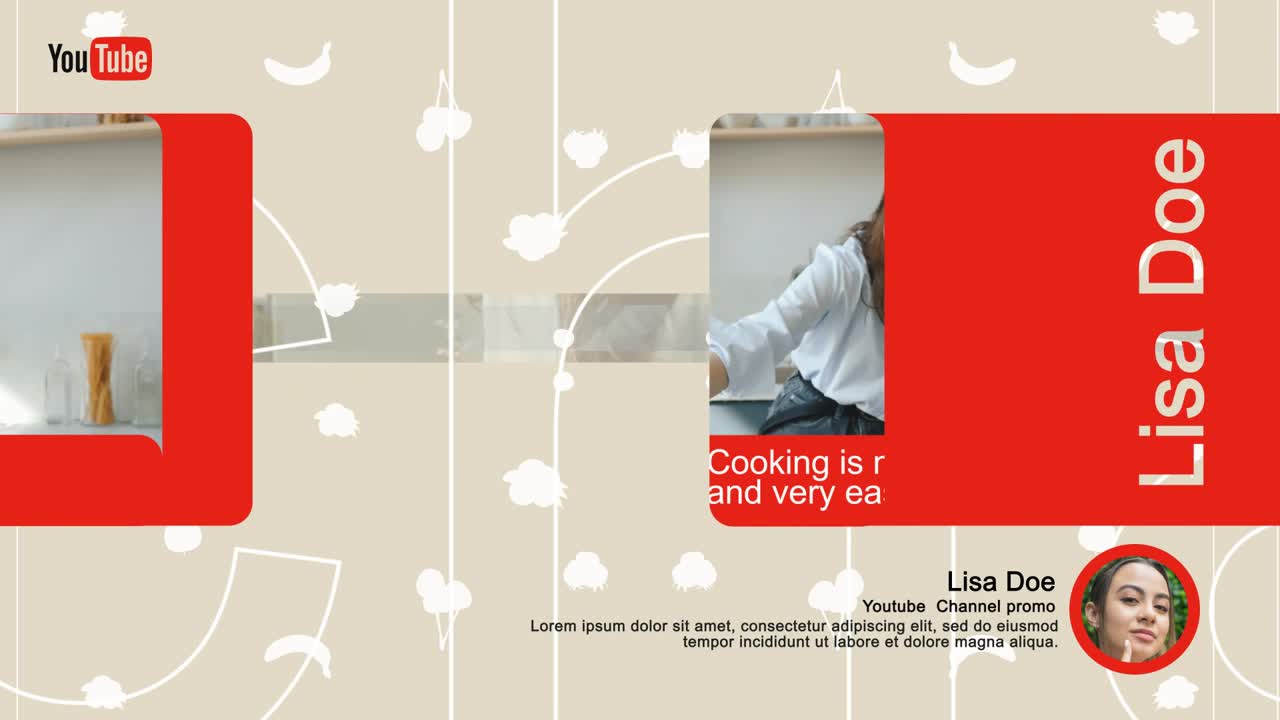 Lisa Doe YouTube Channel Promo: Unique Flavors and Easy Cooking