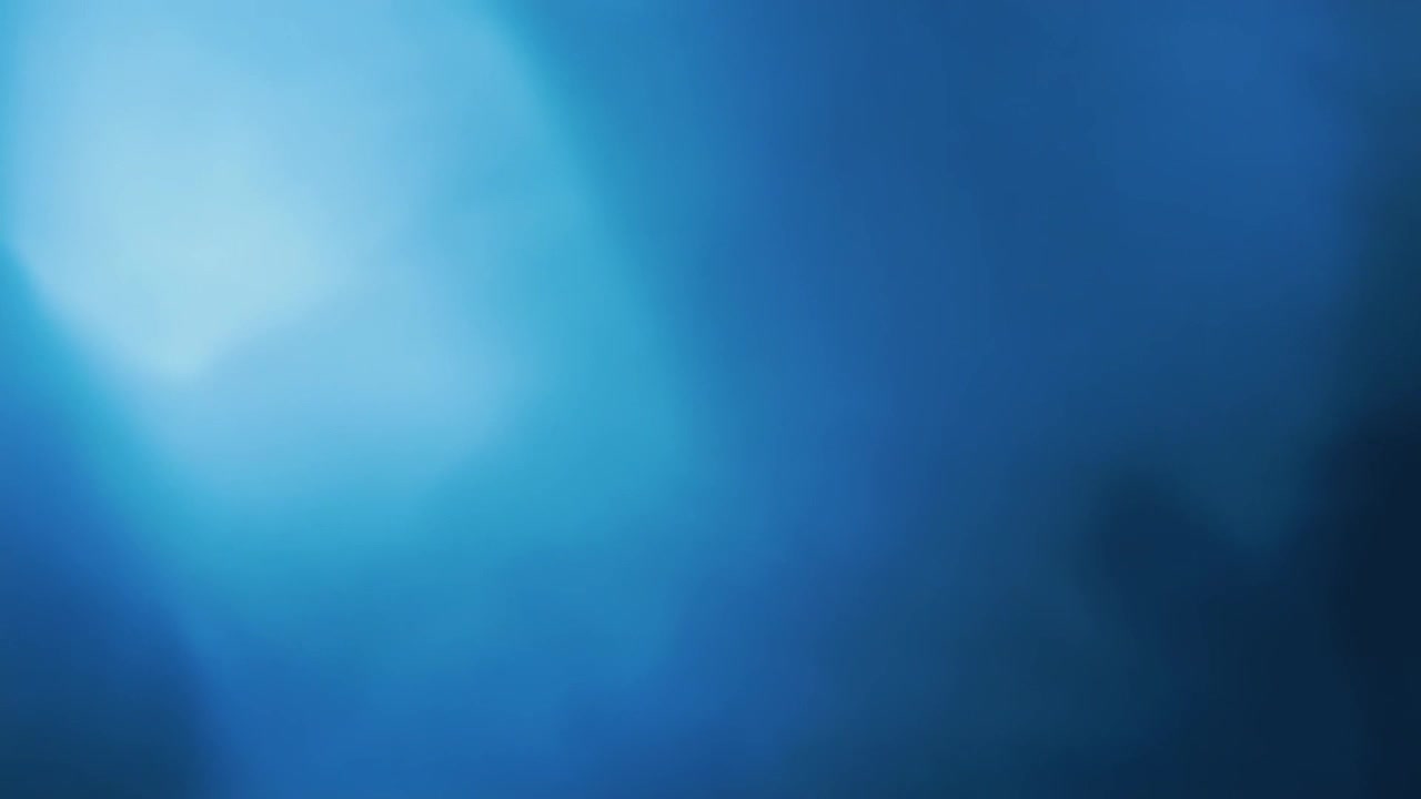 Effetti di luce blu astratti e sfondo bokeh morbido