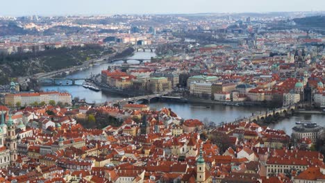 beautiful capital city of prague, czech republic