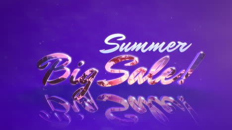 Summer-Big-Sale-with-tropical-landscape-in-purple-night