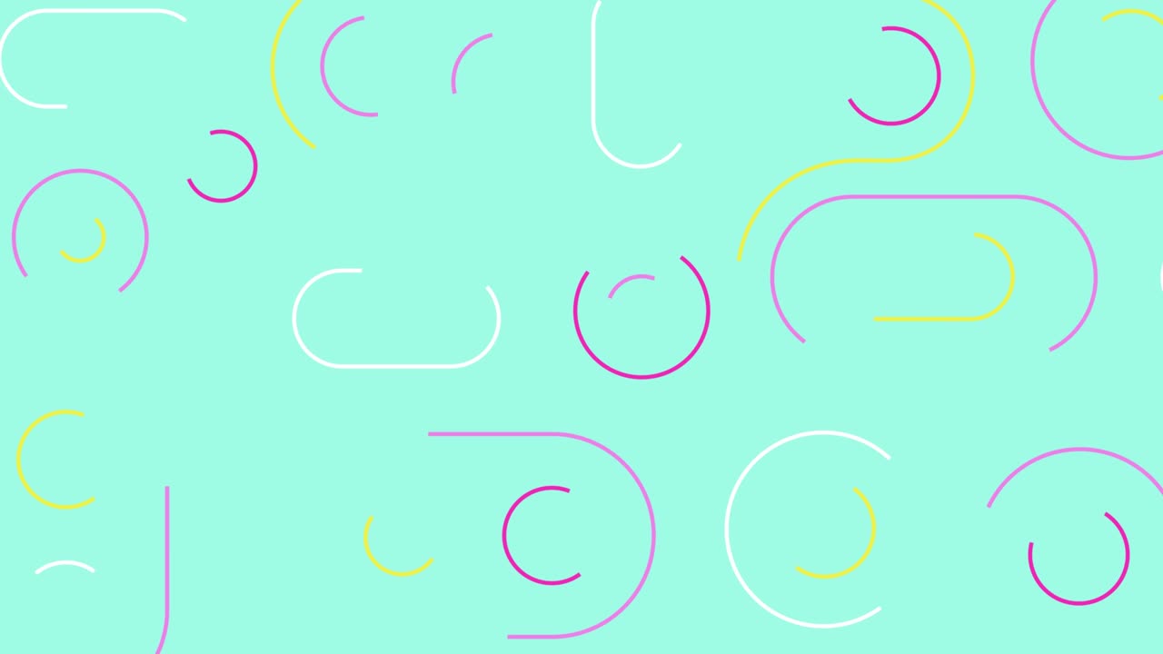 그라디언트 (gradient) - 원형 링 (circle ring) 의 최소한의 애니메이션.