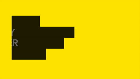 Frohe-Ostern-Mit-Schwarzen-Streifen-Auf-Modischem-Gelbem-Farbverlauf