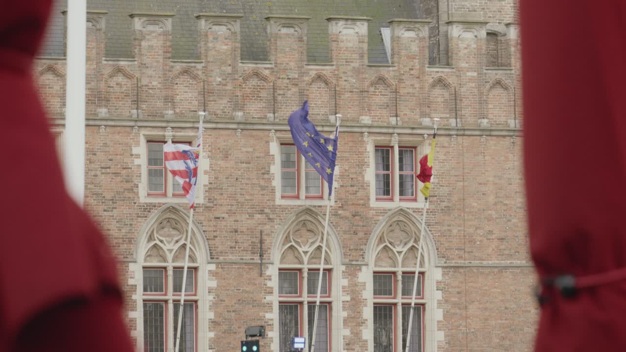 Belfort of Bruges, medieval building, Grote Markt, famous landmarks