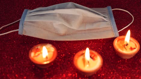 diwali 2020- diyasflames go hand in hand with face masks