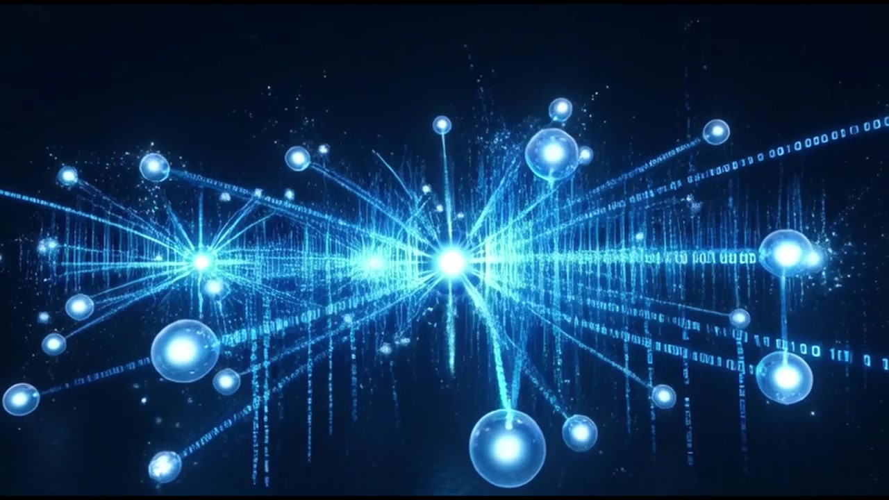 Digital Network Nodes Connecting with Binary Data Streams