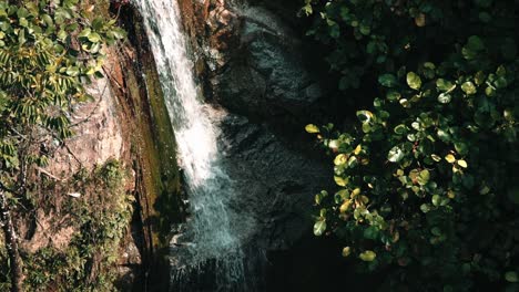 water flow from a small creek