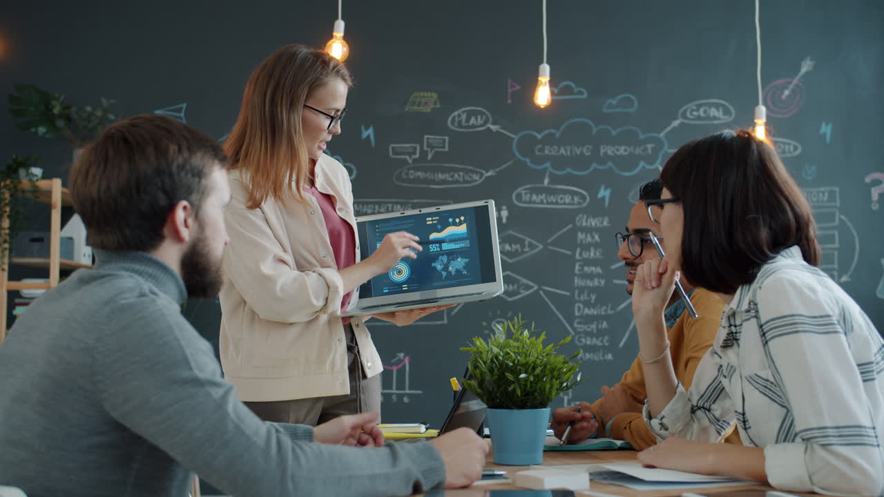 reunión del equipo de negocios