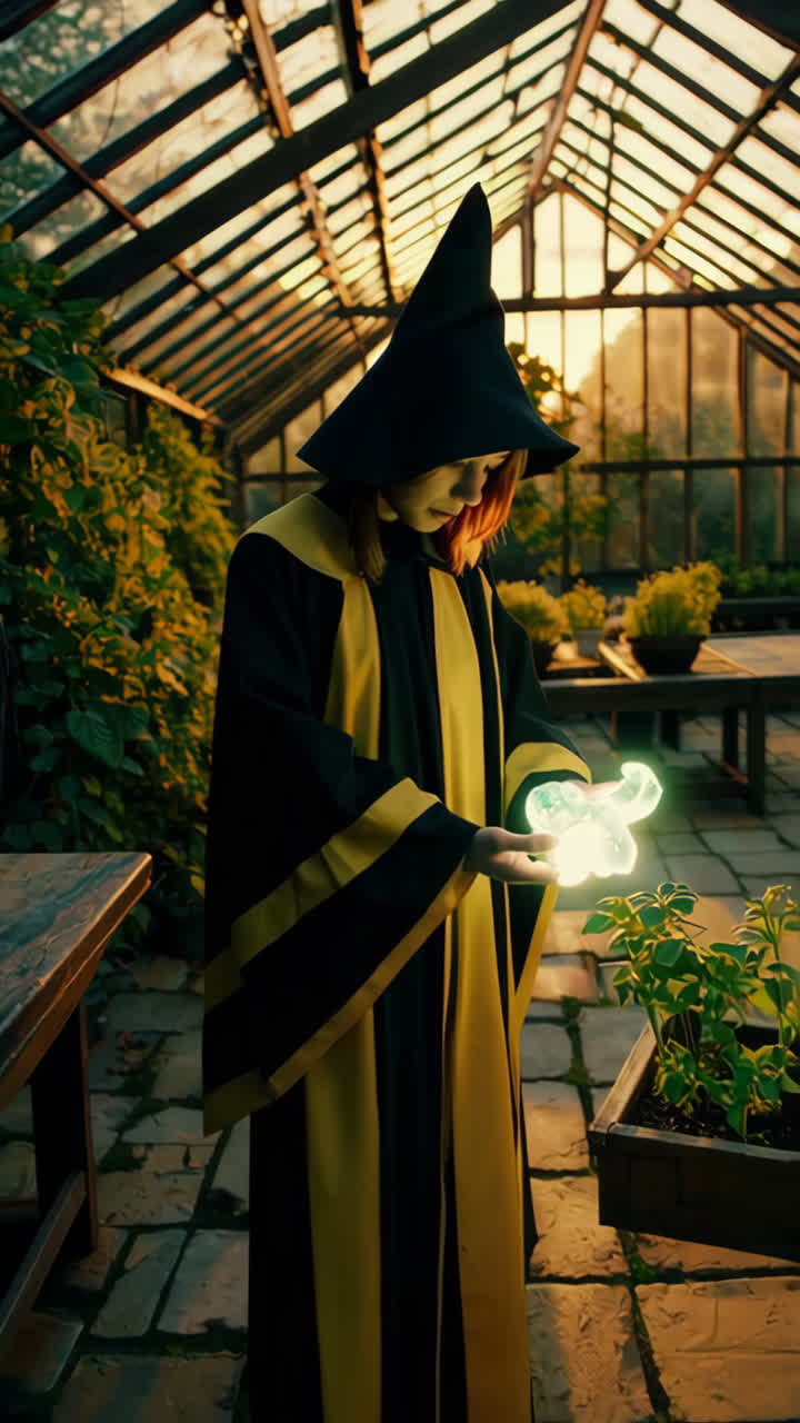 A Witch in a Greenhouse