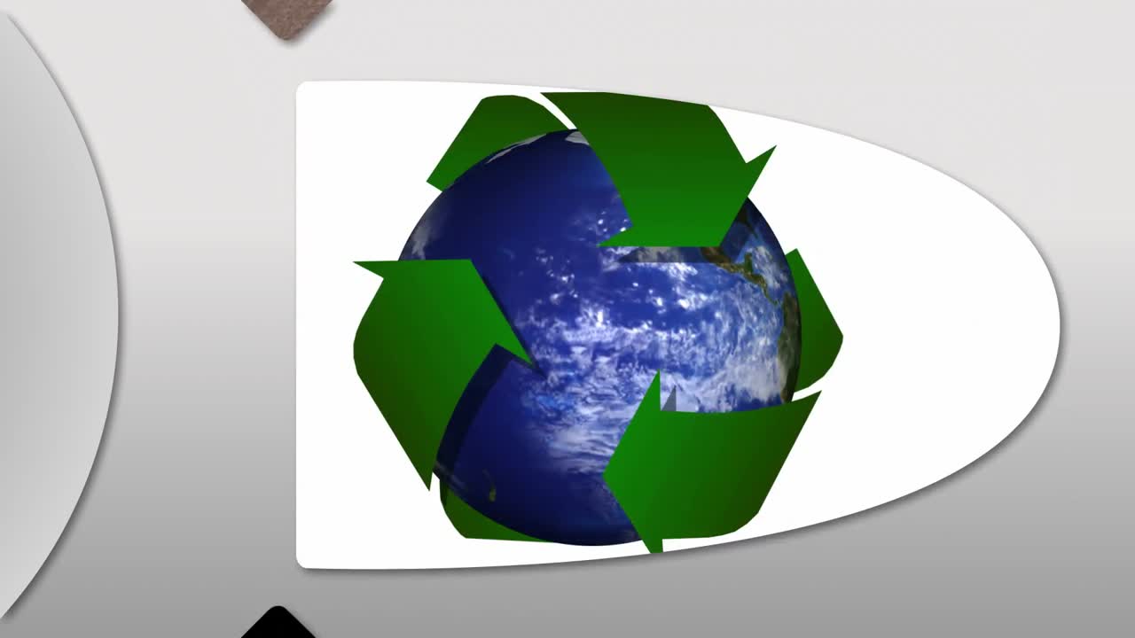 animación que presenta el concepto de tecnología verde