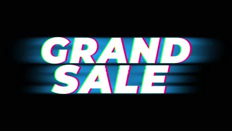 grand sale promotional banner