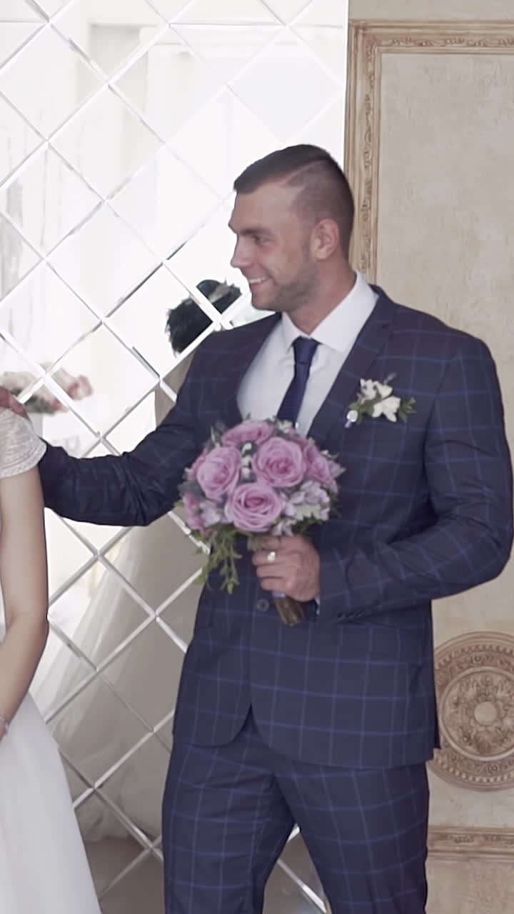 retrato de pareja de novios