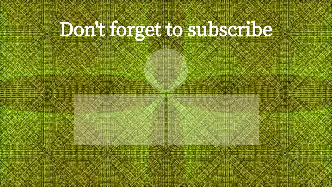 칼레이도스코프 패턴 엔드 카드 엔딩 스크린 모션 그래픽