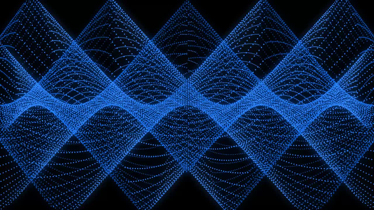 파란 점 모양 패턴 애니메이션 모션 그래픽