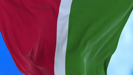 el bucle sin costuras de la bandera de tatarstán.