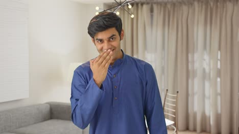 Indian-muslim-man-doing-Adaab-and-greetings