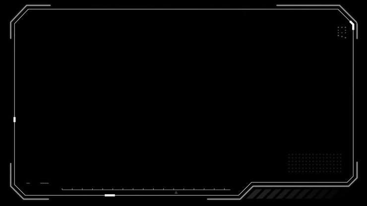 Digitally generated video of outline