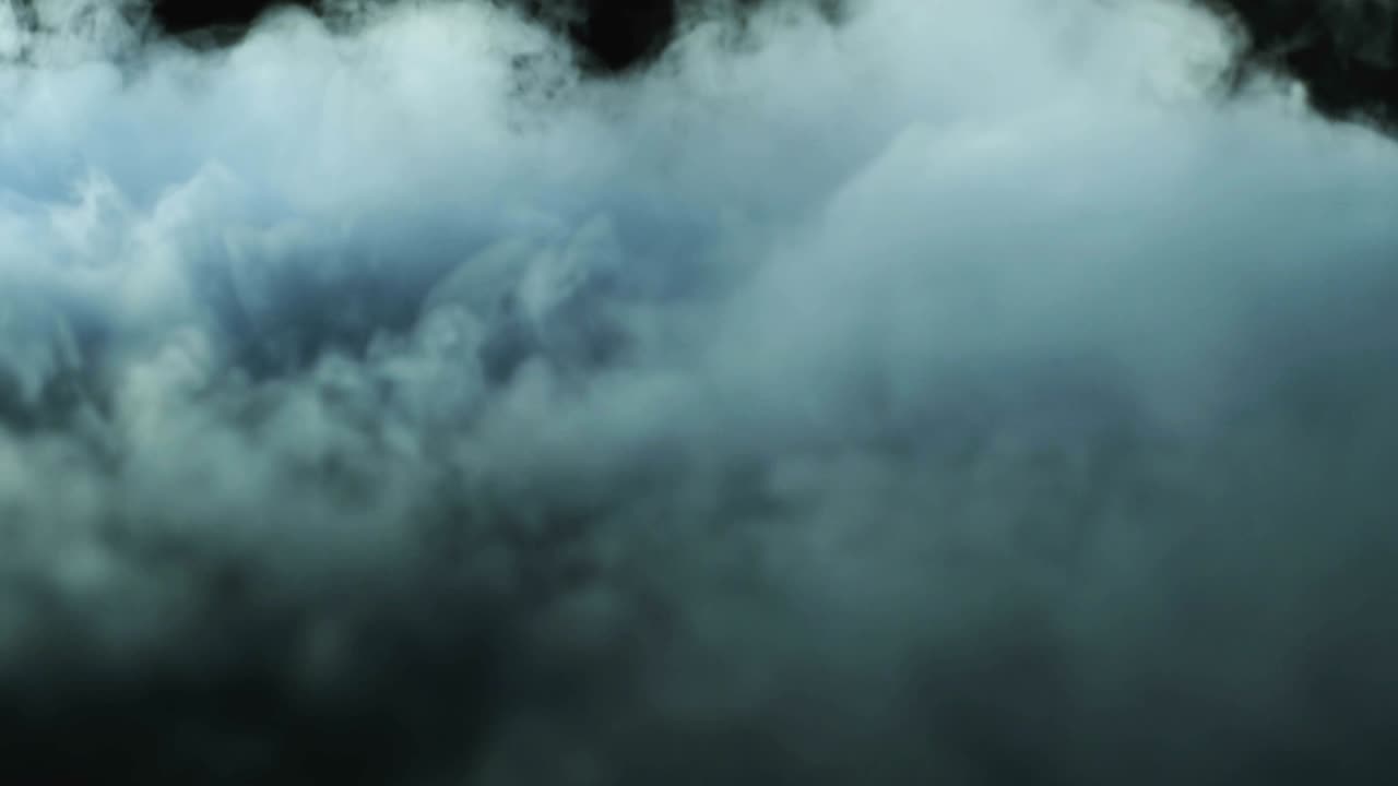 구름 현실적인 건조 얼음 연기