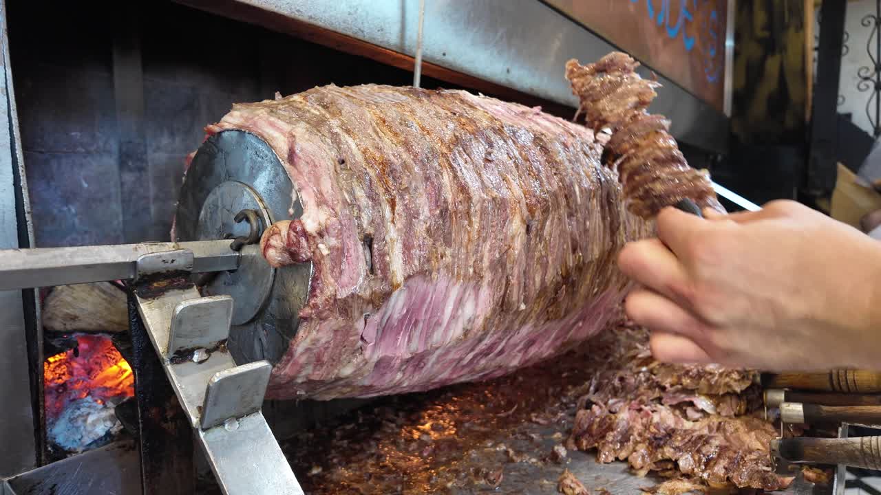 Preparazione di un kebab