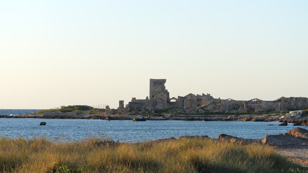 Beautiful San Giuliano beach on sunny day, Sicily, Italy. Static