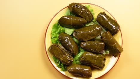 stuffed grape leaves (dolmades)