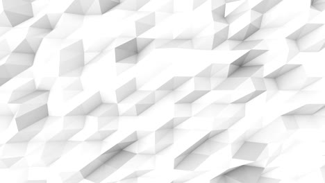 origami de fondo de renderización en 3d con bucle sin costuras