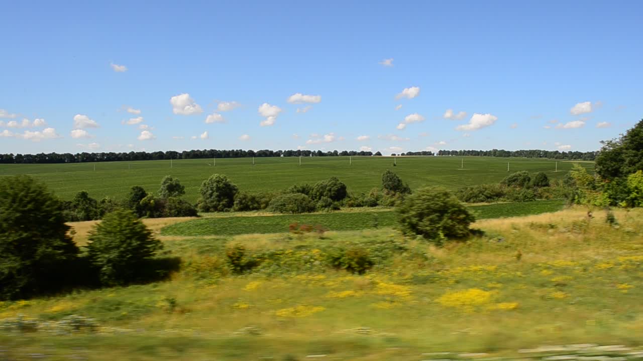 Vista do Campo do Trem. Filmagem em Movimento