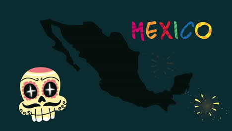 mexico day of the dead illustration