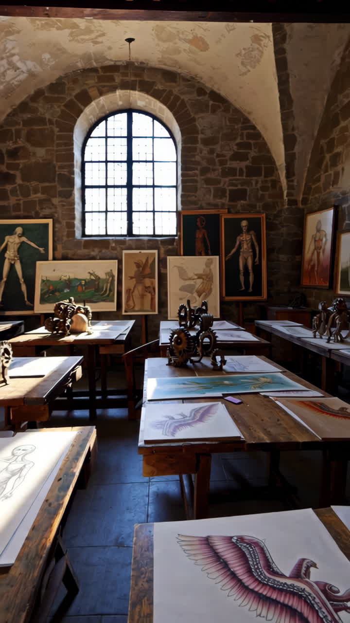 Antique Art Classroom