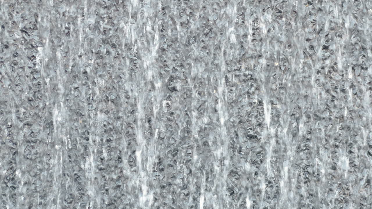 Water running down a wall in Dubai