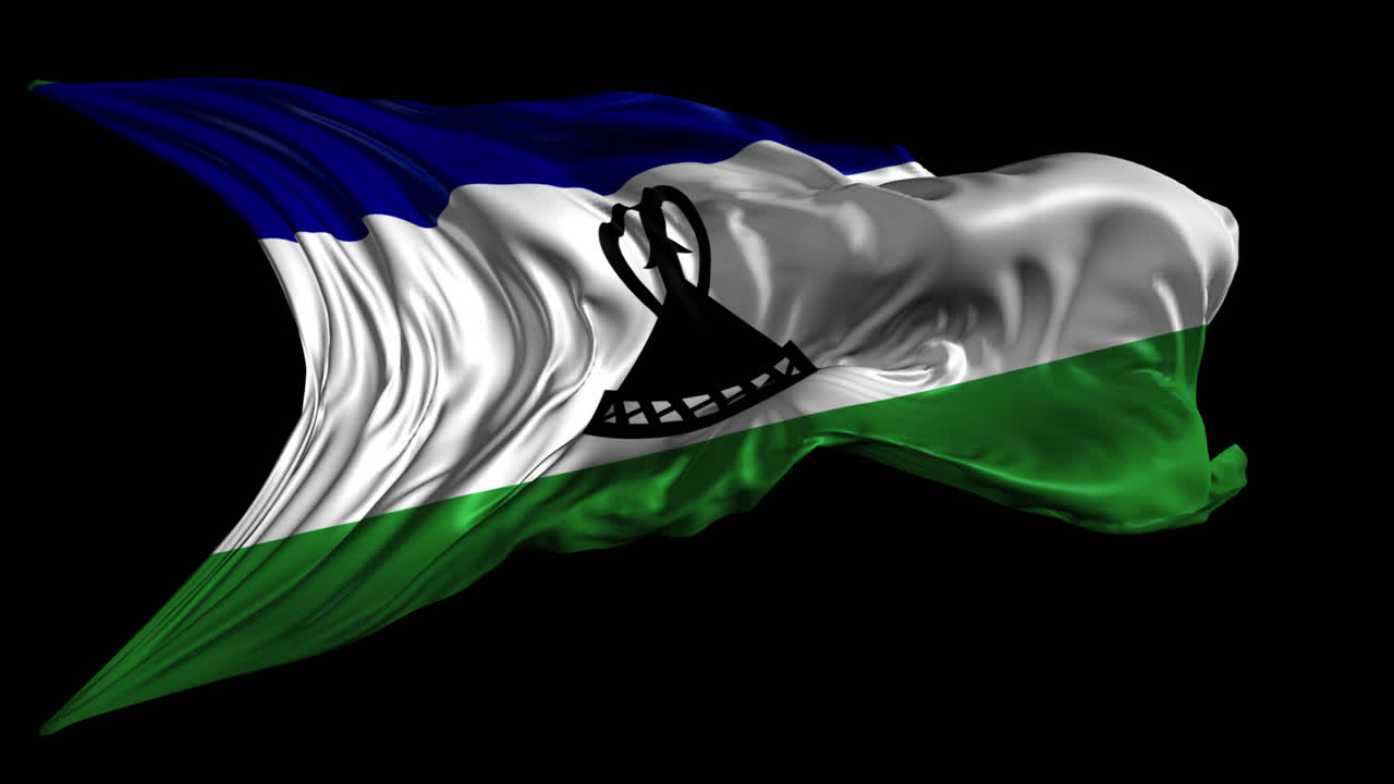 레소토의 발을 흔들고