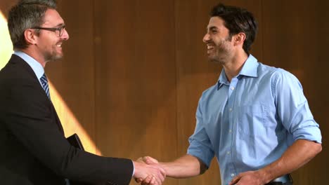 Businessmen-having-a-handshake