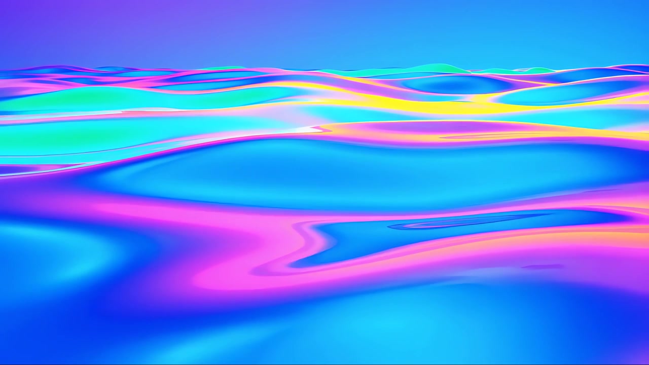Abstract Fluid Motion Background 4K