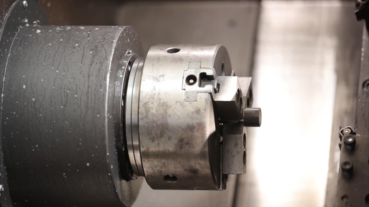 the metal ball machine is working in the factory