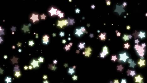particle pop abstract effect background