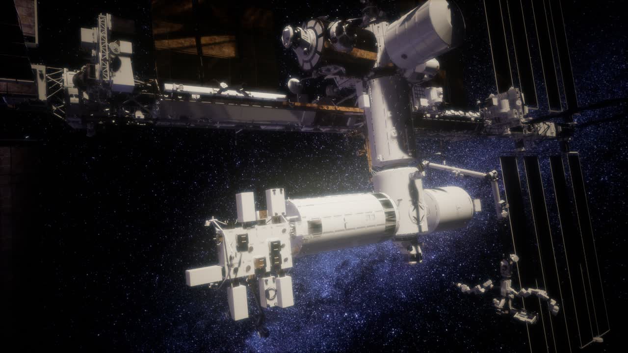 International Space Station in outer space