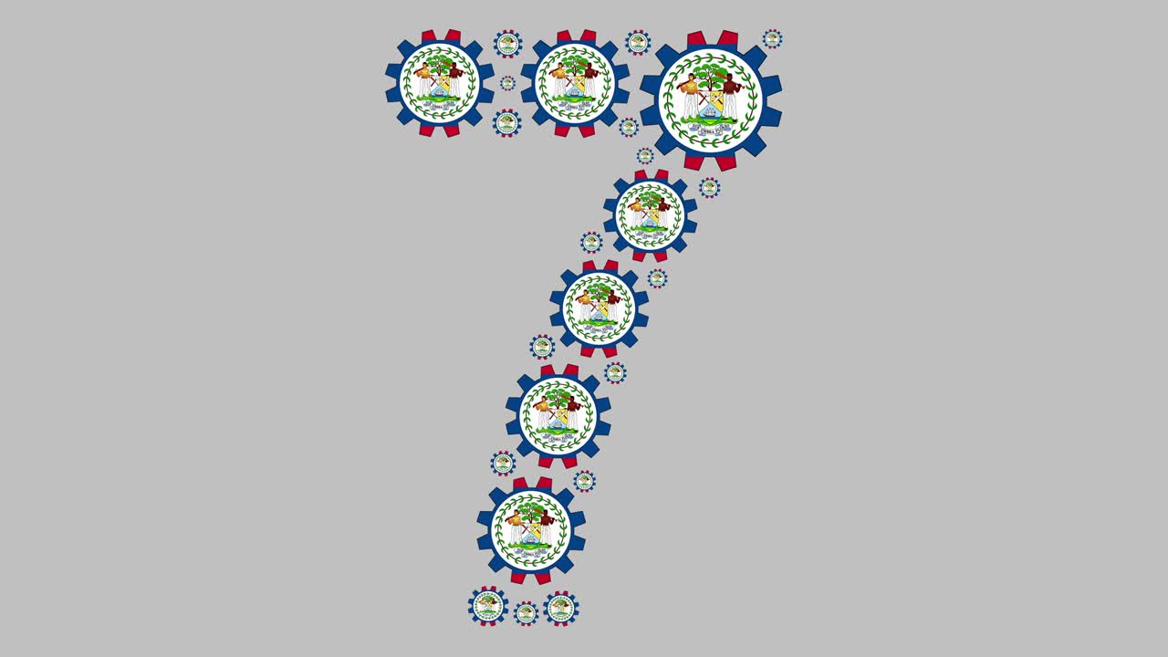 número siete de belice