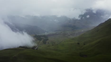 misty mountain valley
