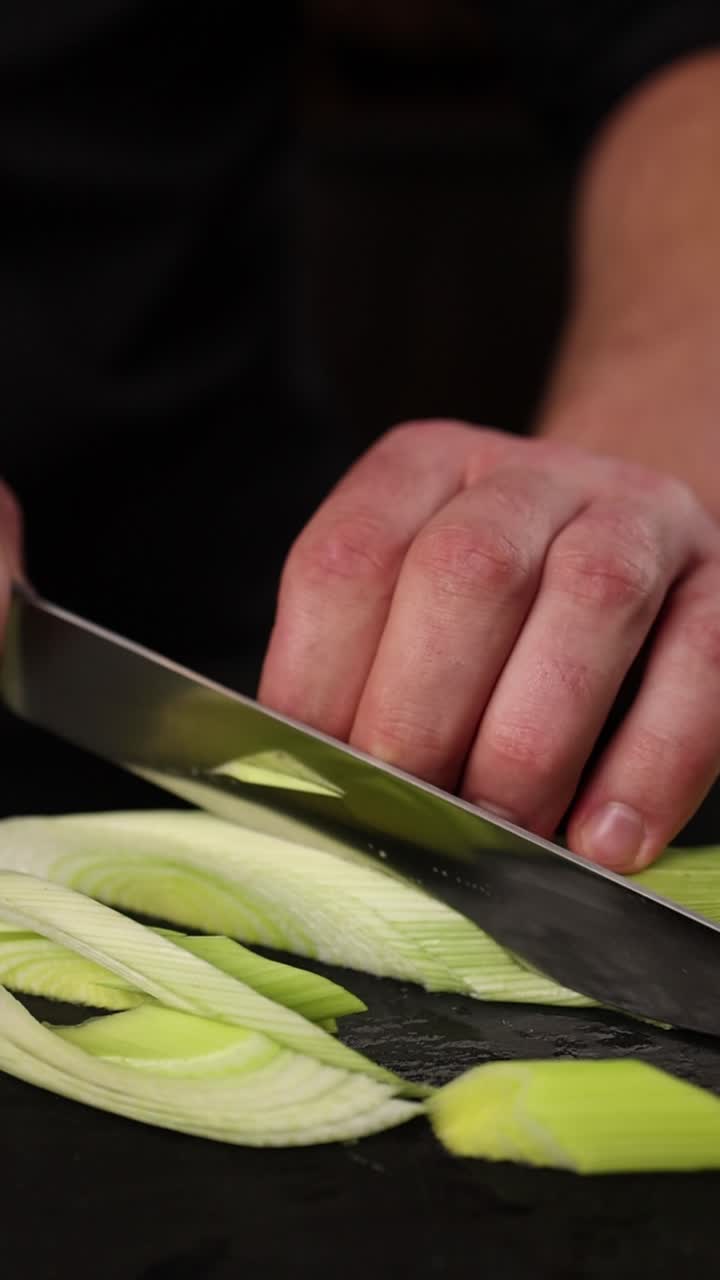 el corte de los puerros