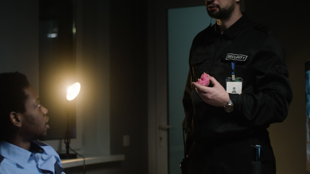 小屋で話したりリラックスしたりするチーム