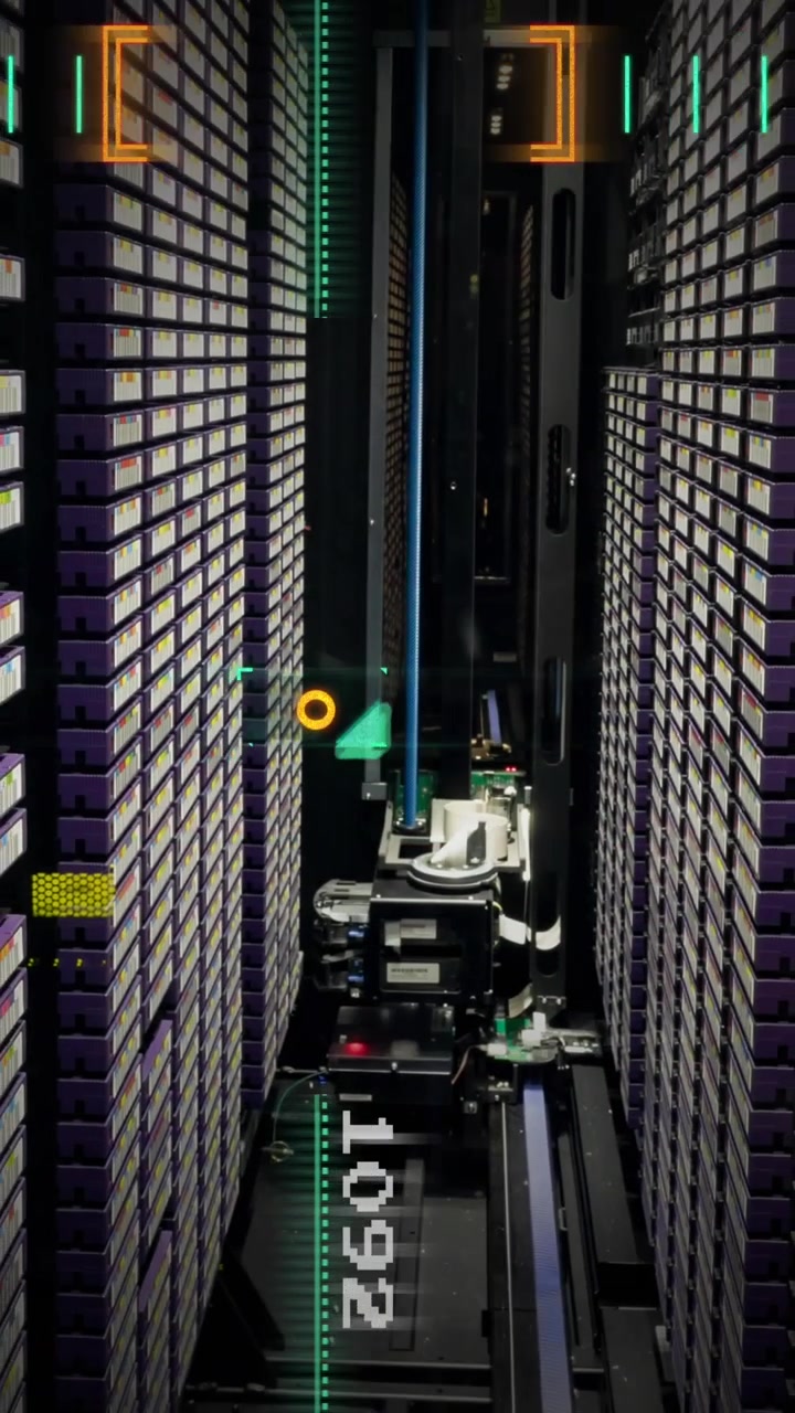 Animation of data processing over computer servers