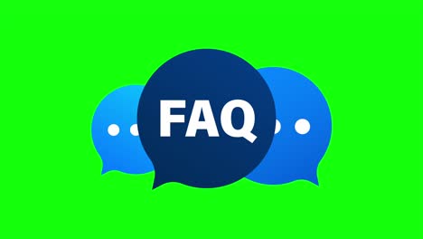 Frequently asked questions FAQ banner. Computer with question icons. stock illustration.
