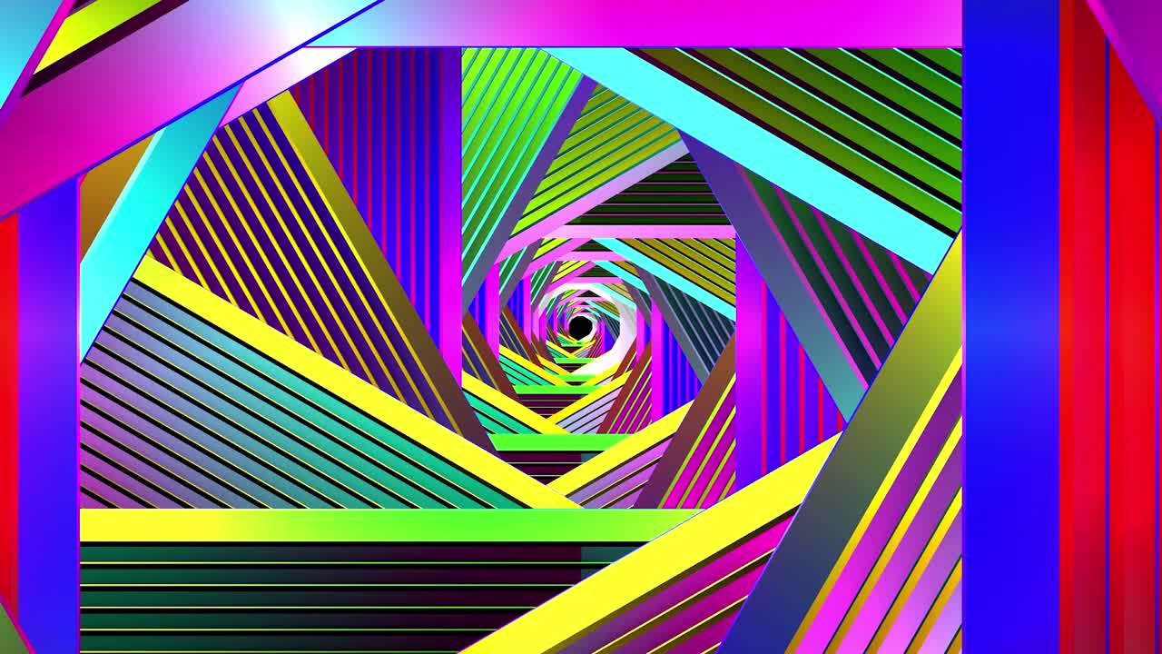 patrón espiral 3d abstracto